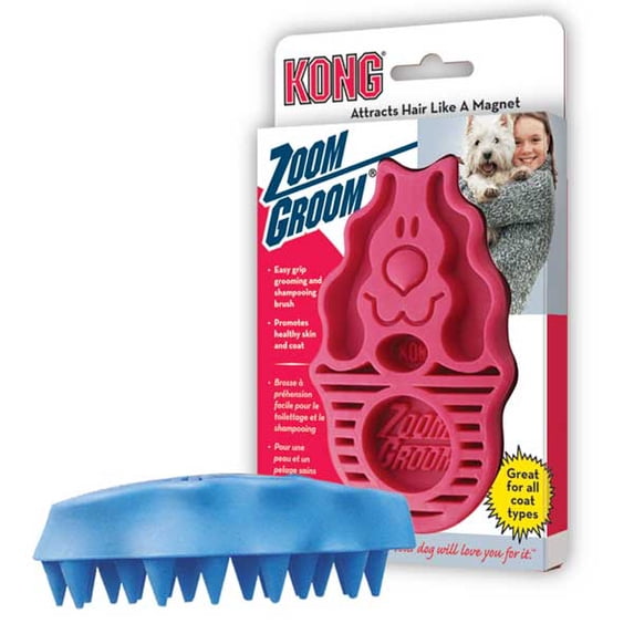 Zoom Groom Dog Color:Raspberry Size:Pack of 2