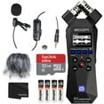 thumbnail image 1 of Zoom H1essential Handy Recorder Bundle with Professional Lavalier Condenser Microphone, 32GB microSDHC Card, Furry Microphone Windscreen, 4 AAA Alkaline Batteries and more!, 1 of 1