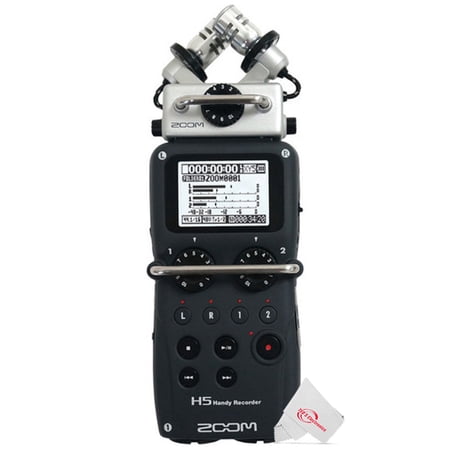 Zoom H5 Digital Recorder 4 Track Portable Handy, Black, ZH5