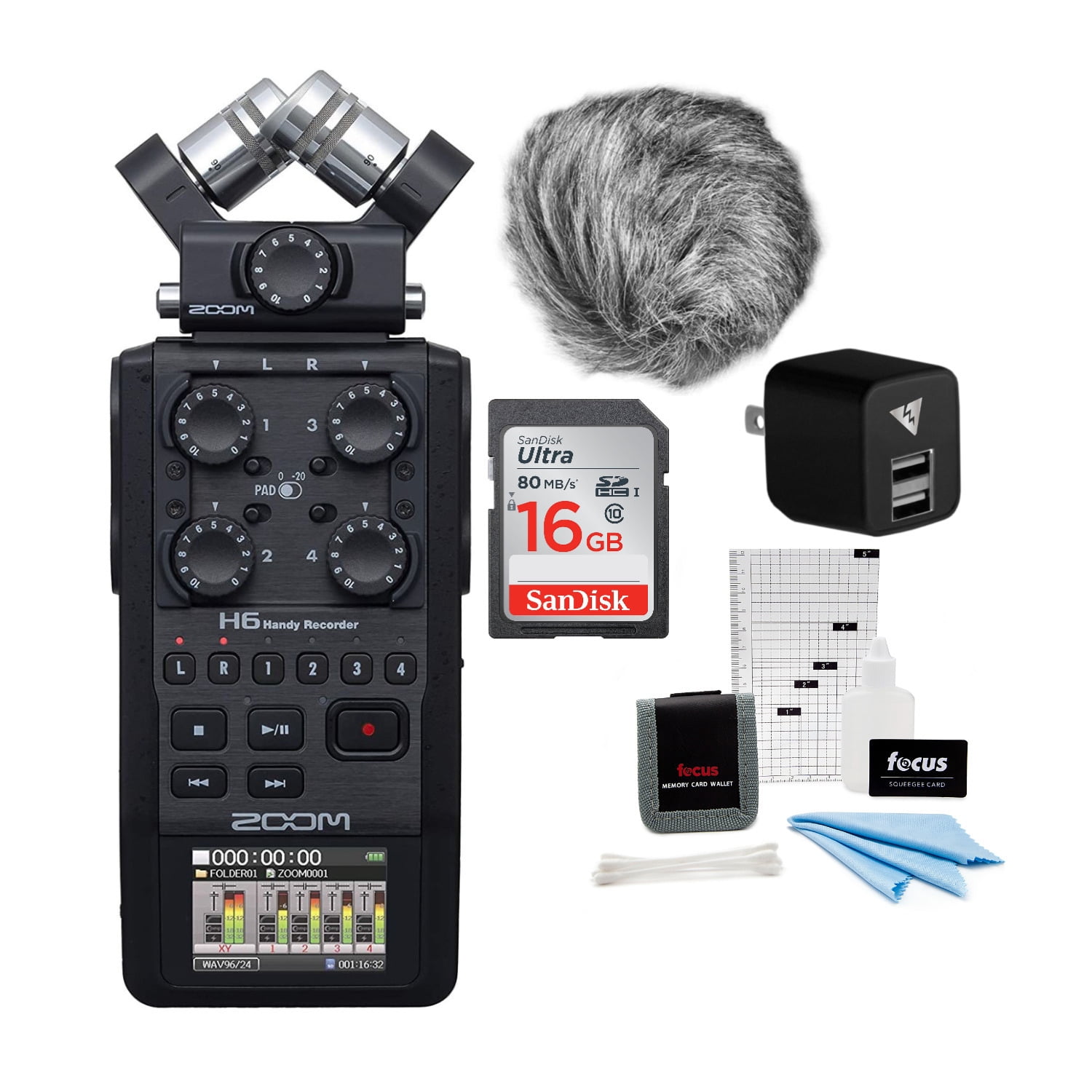 Zoom H6/BLK ② H6 Audio Recorder | Buy Now | ZOOM