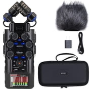 Zoom H6studio 8-Track 32-Bit Float Handy Recorder WITH ZOOM APH-6S | ACCESSORY PACK FOR THE ZO