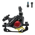 thumbnail image 1 of Zoom HB-100 MTB Line Pulling Hydraulic Disc Brake Calipers Front + Rear, Aluminum Alloy Mountain Bike Hydraulic Disc Brakes with is/PM Universal Caliper Adapter for XC Trail, e-Bike, Fat Bike, 1 of 8