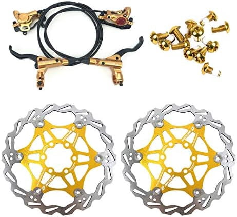Zoom Hydraulic Disc Brakes Mountain Bike Sets MTB Front & Rear Set with ...