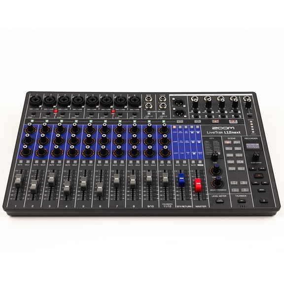 Zoom LiveTrak L12next 12-Channel Digital Mixer/Recorder