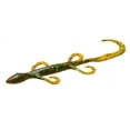 thumbnail image 1 of Zoom Lizard Fishing Bait, Gourd Green, 6”, 9-pack, Soft Baits, 1 of 4