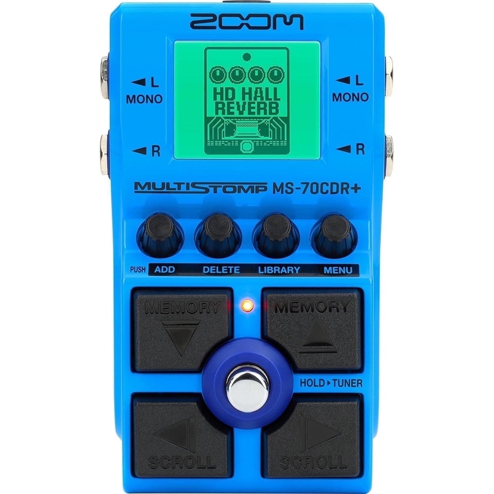 Zoom MS-70CDR Plus MultiStomp Chorus-Delay-Reverb Guitar Effects Pedal