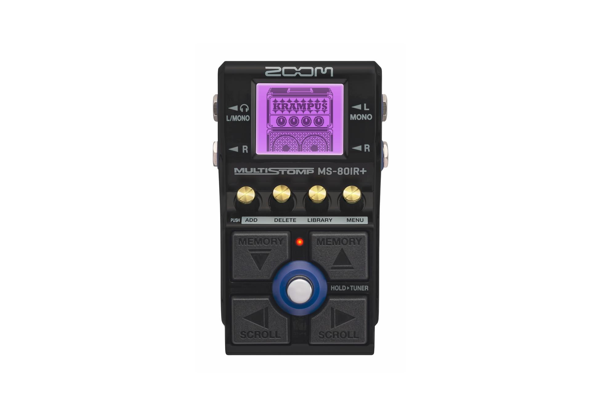 Zoom MS-80IR+ MultiStomp Amplifier Modeler IR Pedal