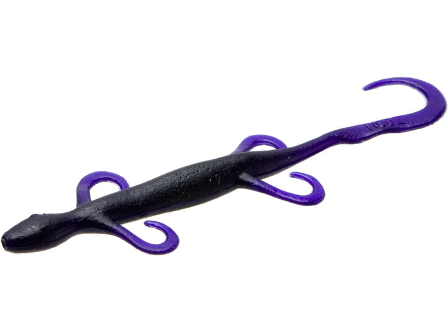 Zoom Mag Lizard 8'' Black Grape 9pk - Walmart.com