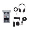 thumbnail image 1 of Zoom PodTrak P4 Portable Multitrack Recorder Bundle with ZDM-1 Podcast Pack, 1 of 11