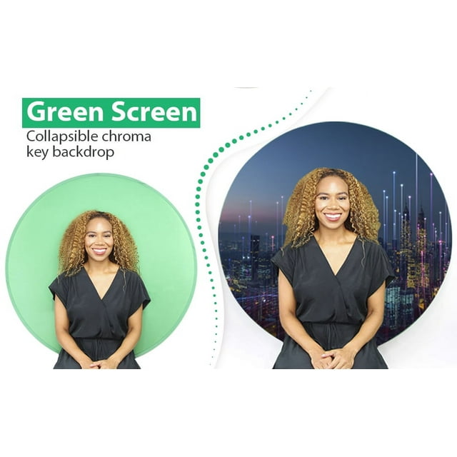 Zoom Screen | Office Chair Green Screen for Video Calls