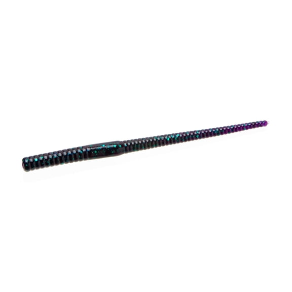 Zoom Shakey Head Worm 5'' Junebug 20pk