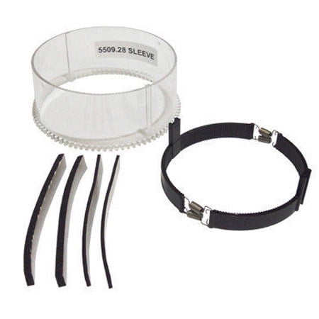 Zoom Sleeve with Clamp & Gear for Most 20mm to 105mm Lenses, Maintains Full Operation