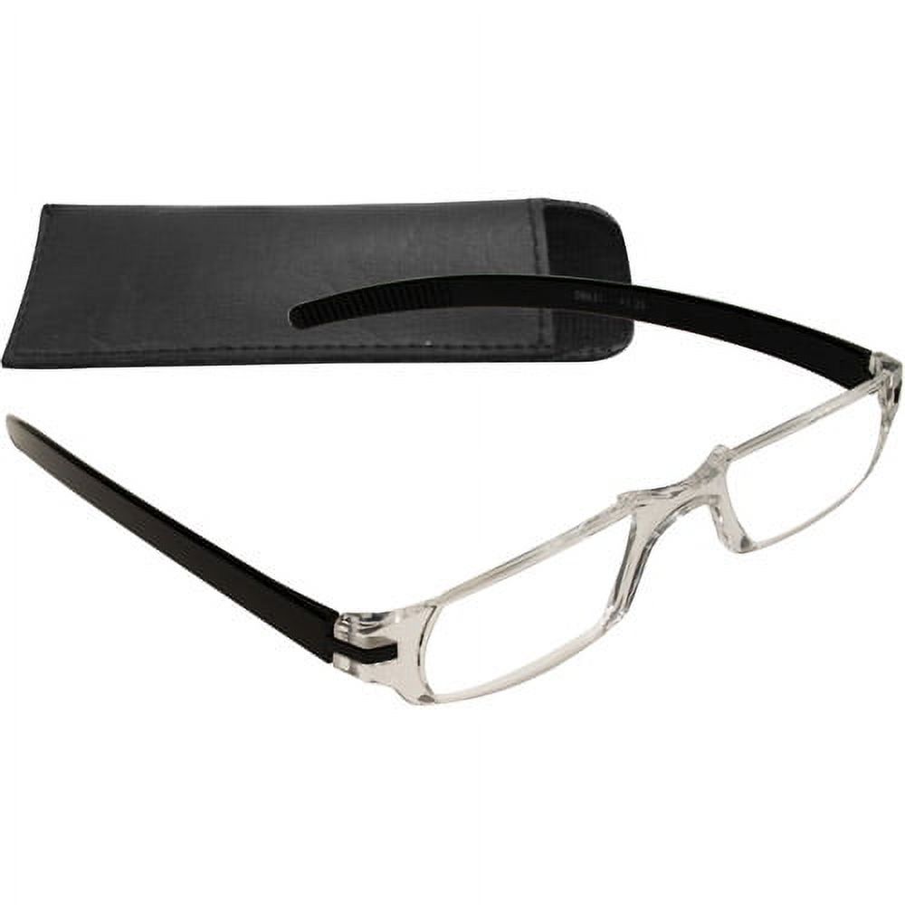Zoom SlimVision Lightweight Reading Glasses, Black - image 1 of 2