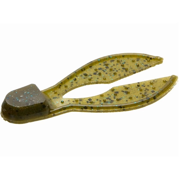 Zoom Super Chunk 3.5'' Green Pumpkin Blue 5pk