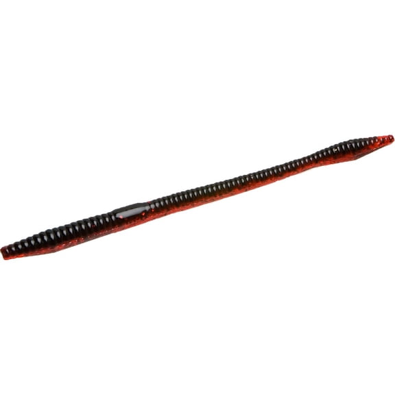 Zoom Trick Worm 6.5'' Black Ruby 20pk