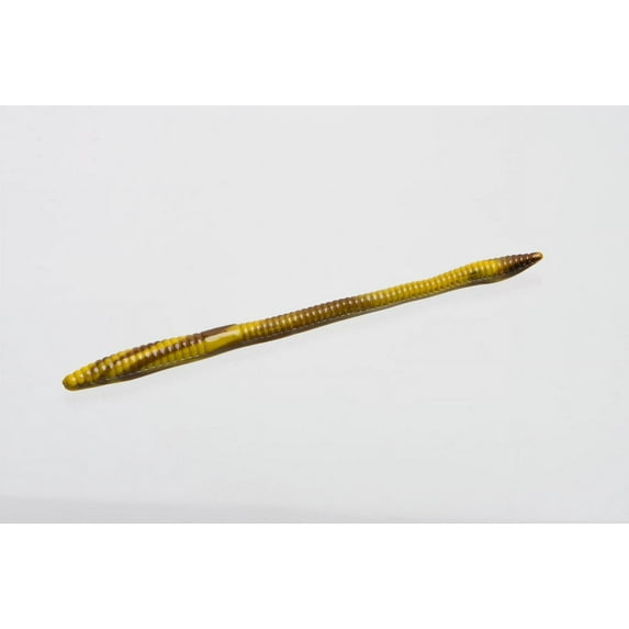 Zoom Trick Worm 6.5'', Bruised Banana, 20 Pack