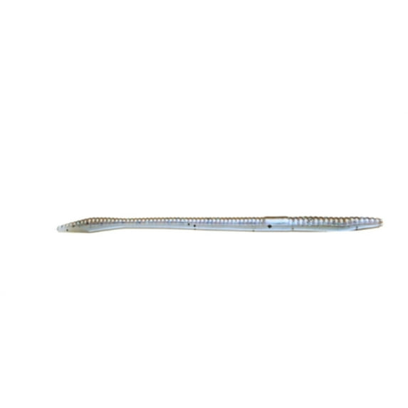 Zoom Trick Worm 6.5'' Green Pumpkin BlueFlash 20p