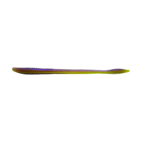 "Zoom Trick Worm Soft Bait Purple Watermelon"