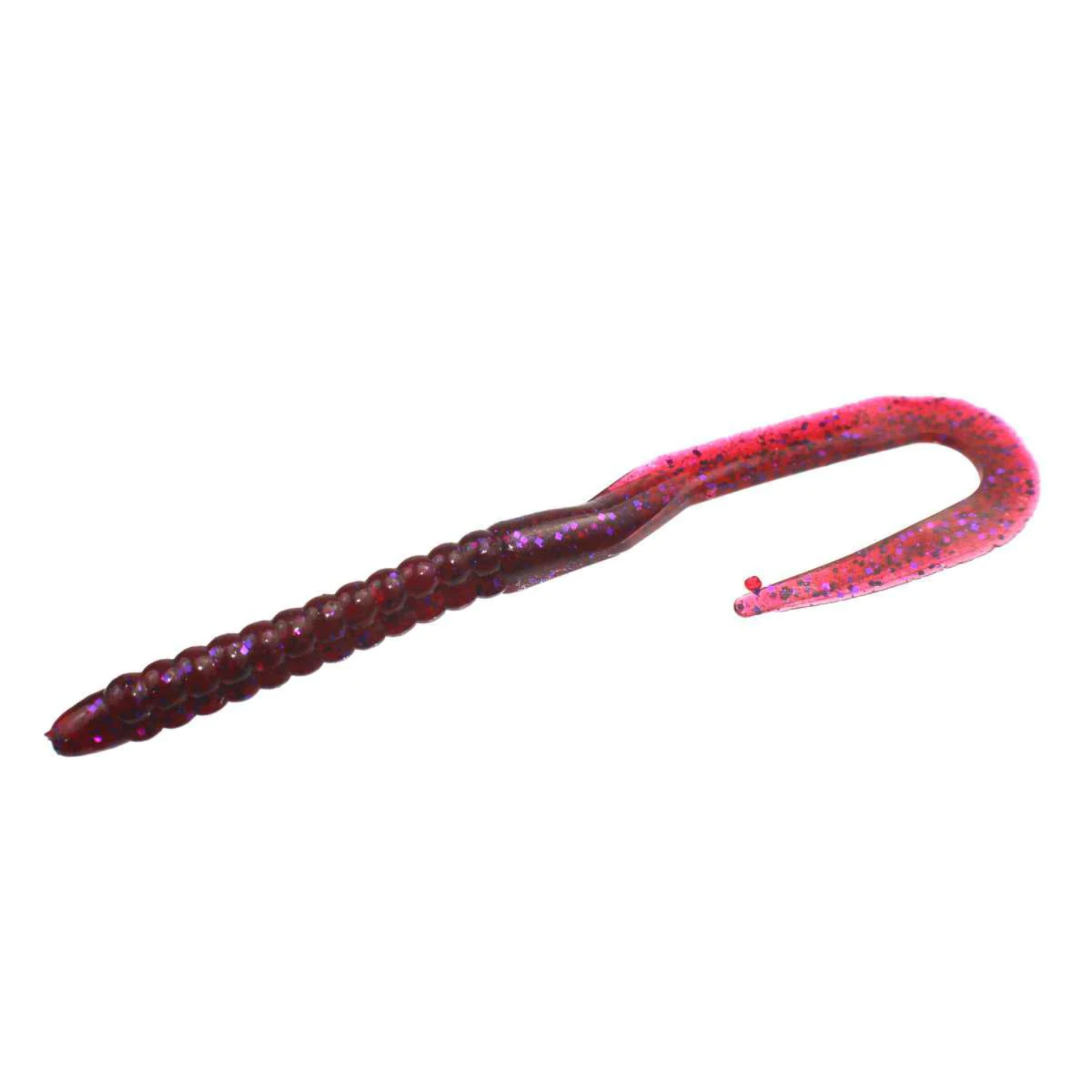 Zoom U Tail Worm 63/4 (20 Pk) Soft Plastic Fishing Bait
