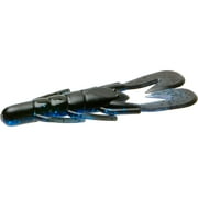 Zoom U-V Speed Craw 3.5'' Black Sapphire 12pk