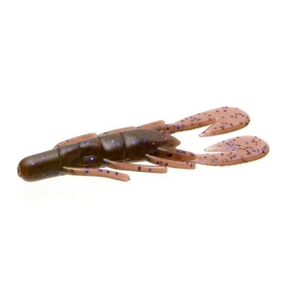 Zoom U-V Speed Craw 3.5'' Cinnamon Purple 12pk