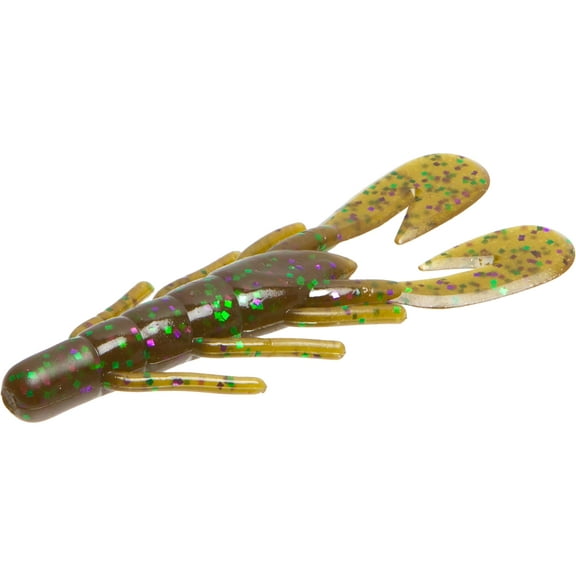 Zoom U-V Speed Craw 3.5'' Green Pump Purple Green 12pk