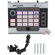 Zoom V3 Vocal Processor with  Zoom HRM-7 Handy Recorder Mount