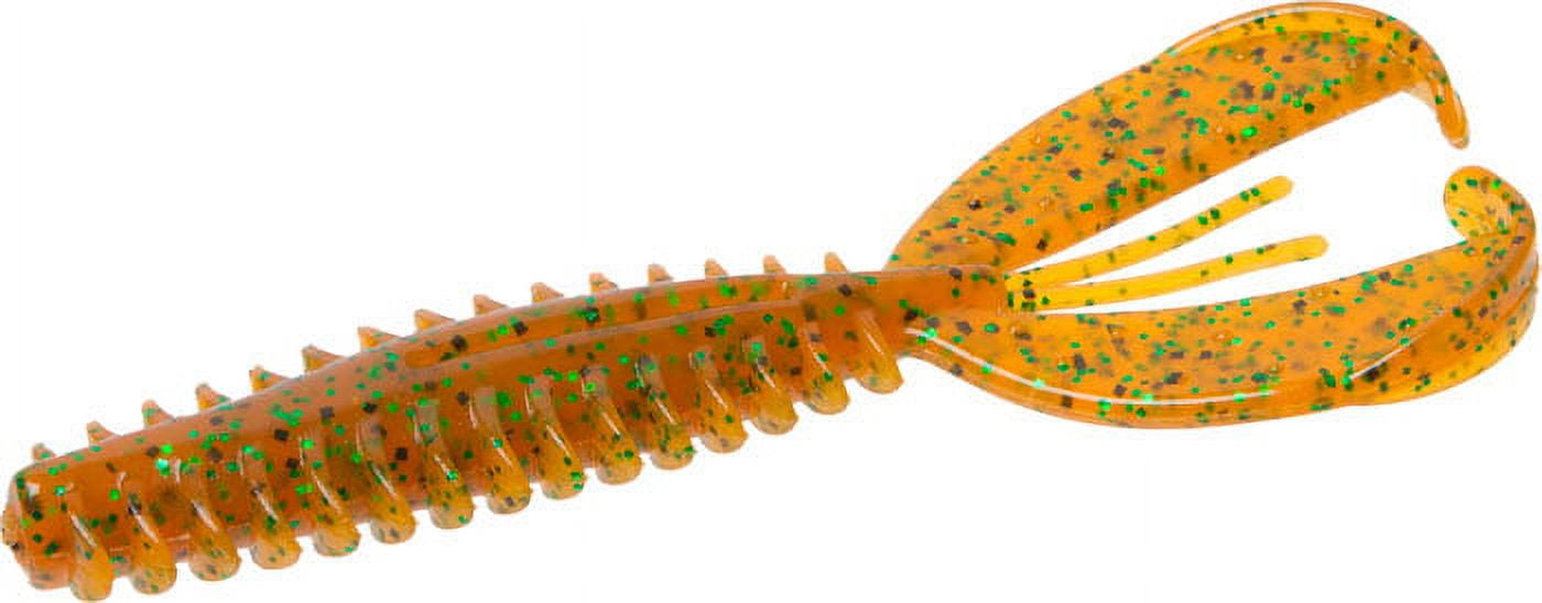 Zoom Z-Craw Jr Rootbeer Pepper Green 8pk - Walmart.com