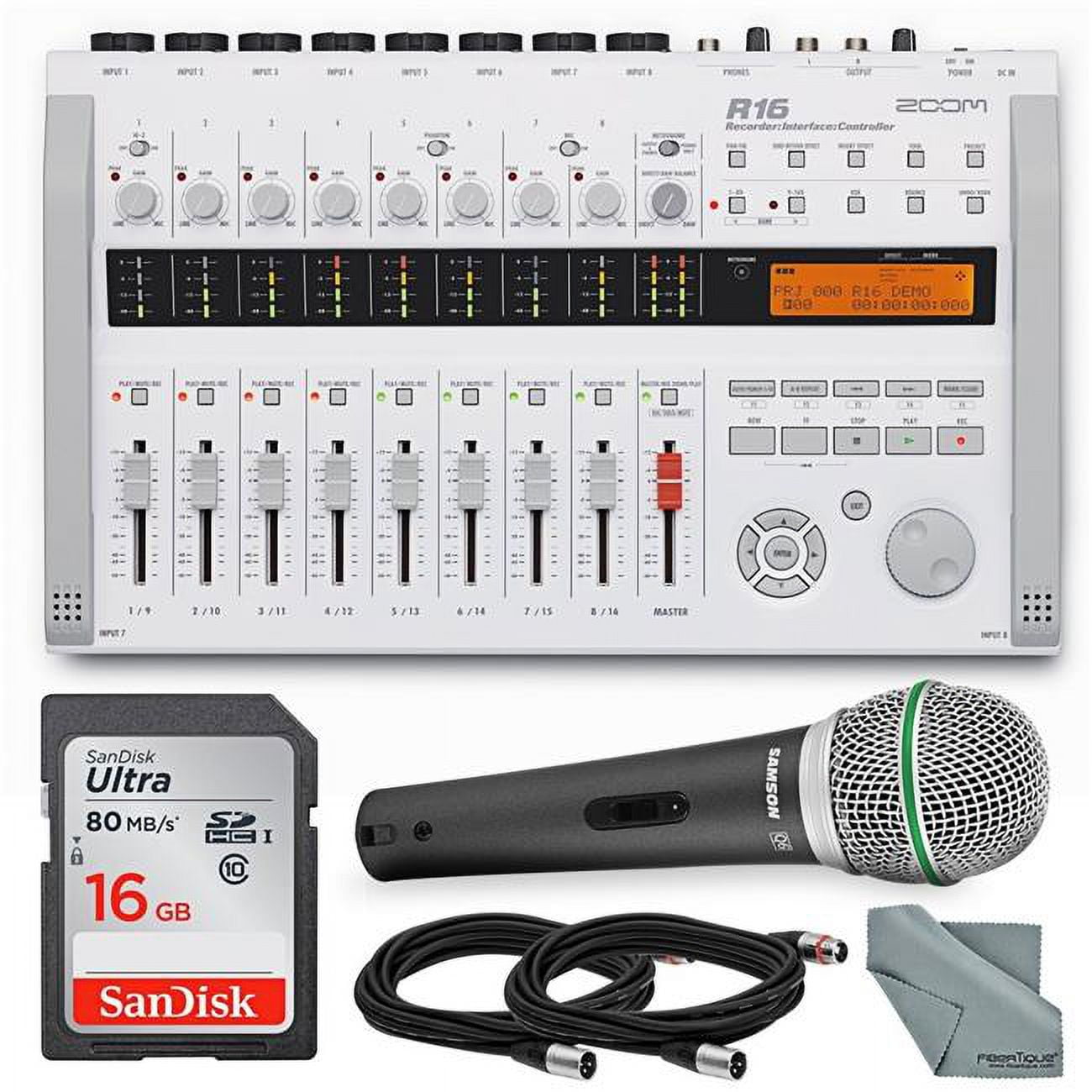 ZOOM R16 レコーダー・インターフェース・コントローラー R16 Recorder : Interface : Controller | Zoom