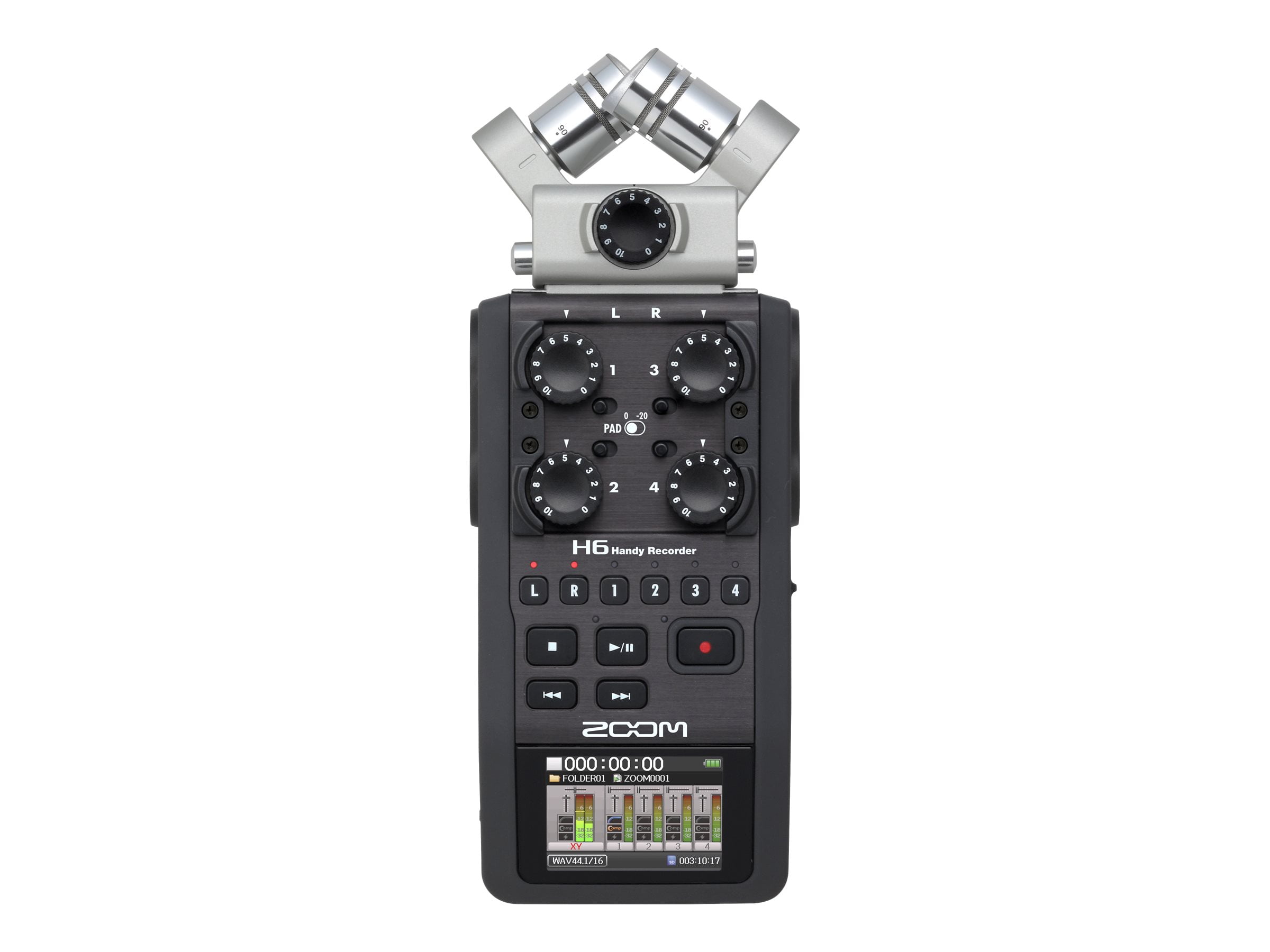 Zoom H6/BLK ① H6 Audio Recorder | Buy Now | ZOOM