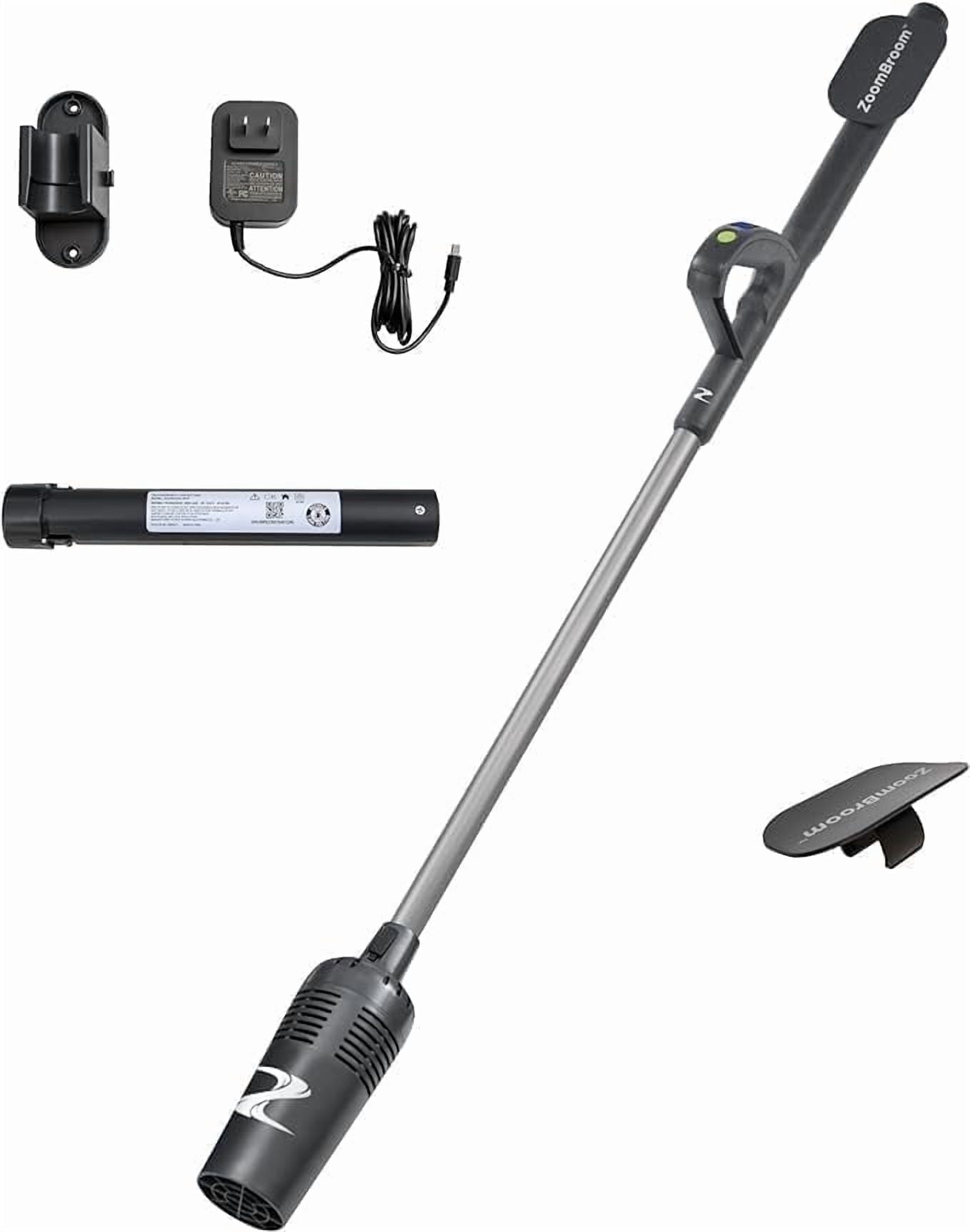 ZoomBroom 75 mph 3 Amps 4V Battery Powered Handheld Leaf Blower, Lightweight Design