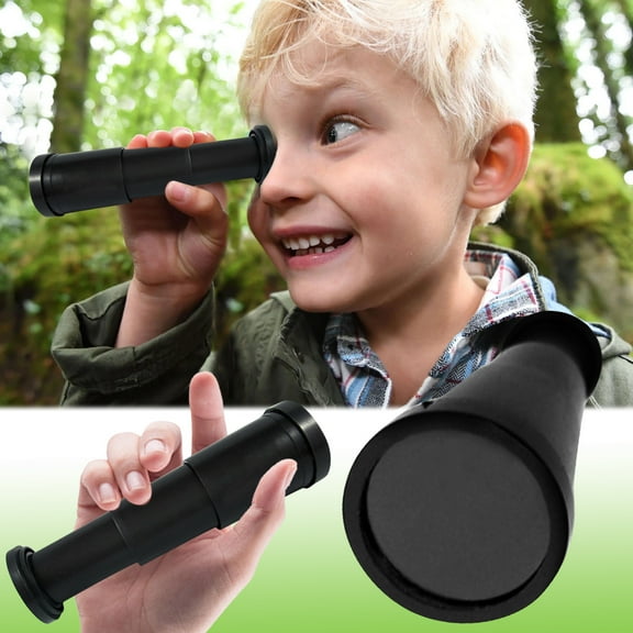 Zoomable Adventure Monocular Telescope for Kids Outdoor Exploration Lightweight Handheld Spyglass Ideal Camping and Children Activities