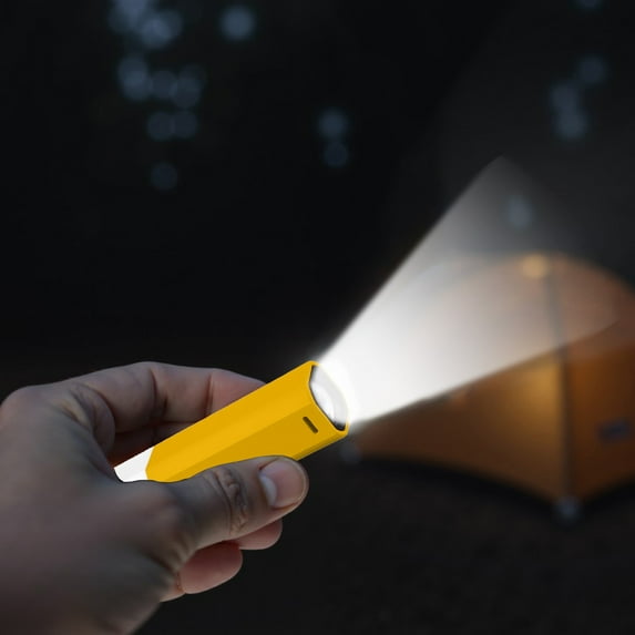 Zoomable LED Flashlight, 1200 Lumens IP65 Waterproof, 3 Light Modes, Portable Camping Light, USB Rechargeable Hiking Gear