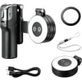 Rotated Stick Zoomable Magnetic Palm Grip | Selfie Stick & Tripod | Phone Camera Grip ...