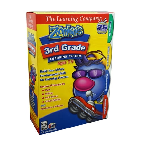 Zoombinis CDRom Learning System - Includes Zoombini's Mountain Rescue + Thinkin Science + Math Flashcards + More
