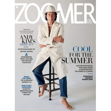 Zoomer Magazine - Cool For The Summer 2024: Andy Kim's Third Act, Remembering Prince's Purple Reign, How To Be A SuperAger, Nostalgic Blockbusters, Tech Support, Books, Travel, Moses Znaimer More!
