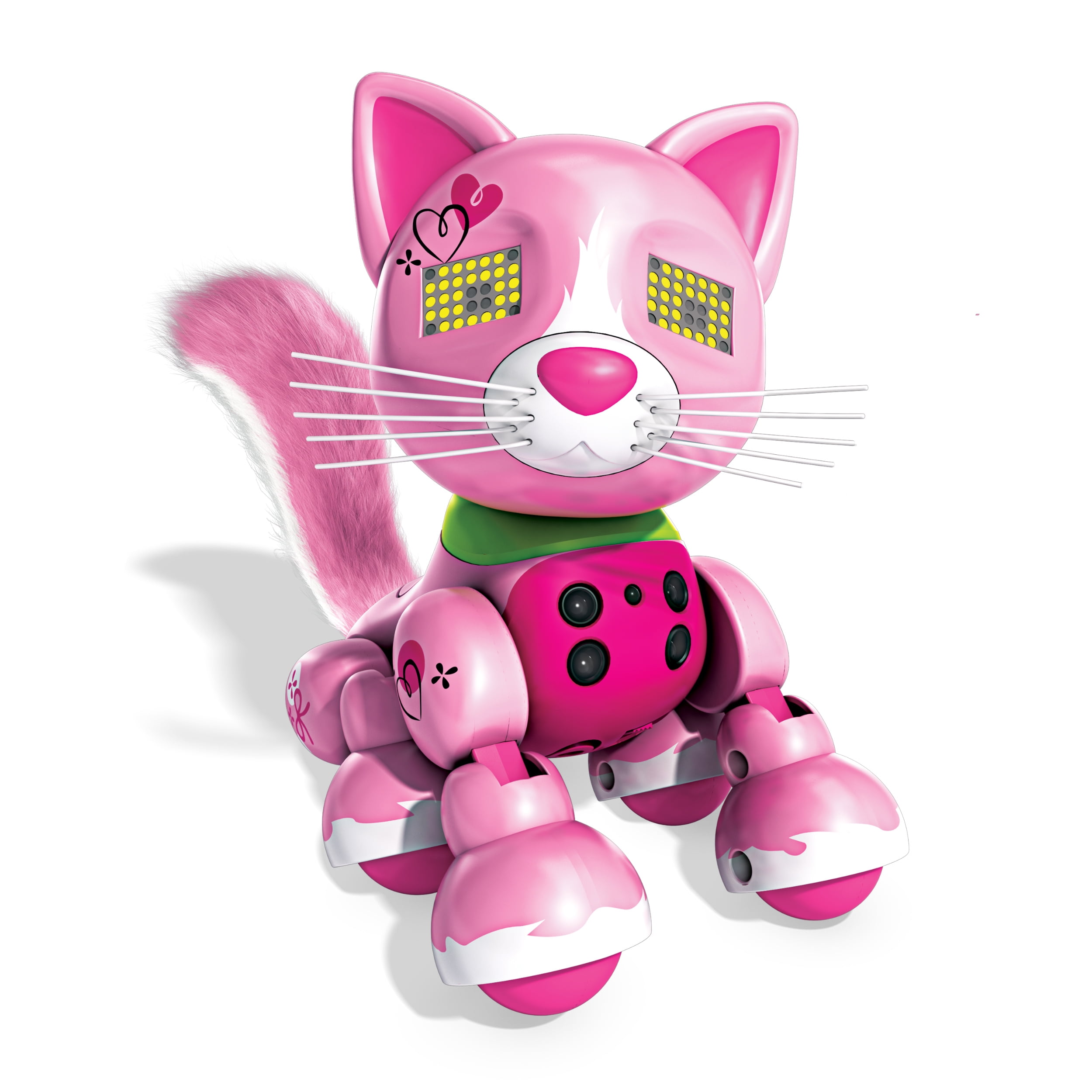Zoomer Meowzies, Arista, Interactive Kitten with Lights, Sounds and  Sensors, by Spin Master