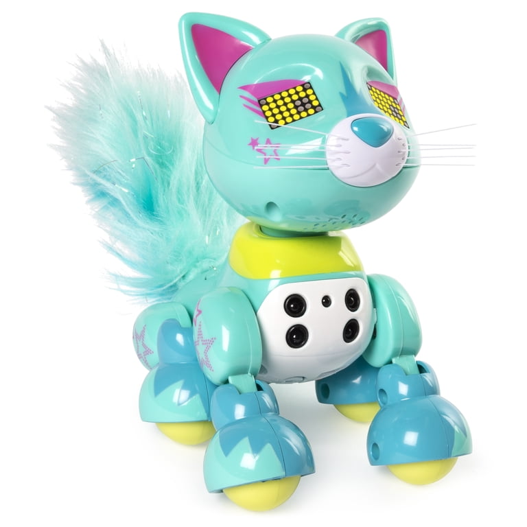 Zoomer Meowzies, Lux, Interactive Kitten with Lights, Sounds and