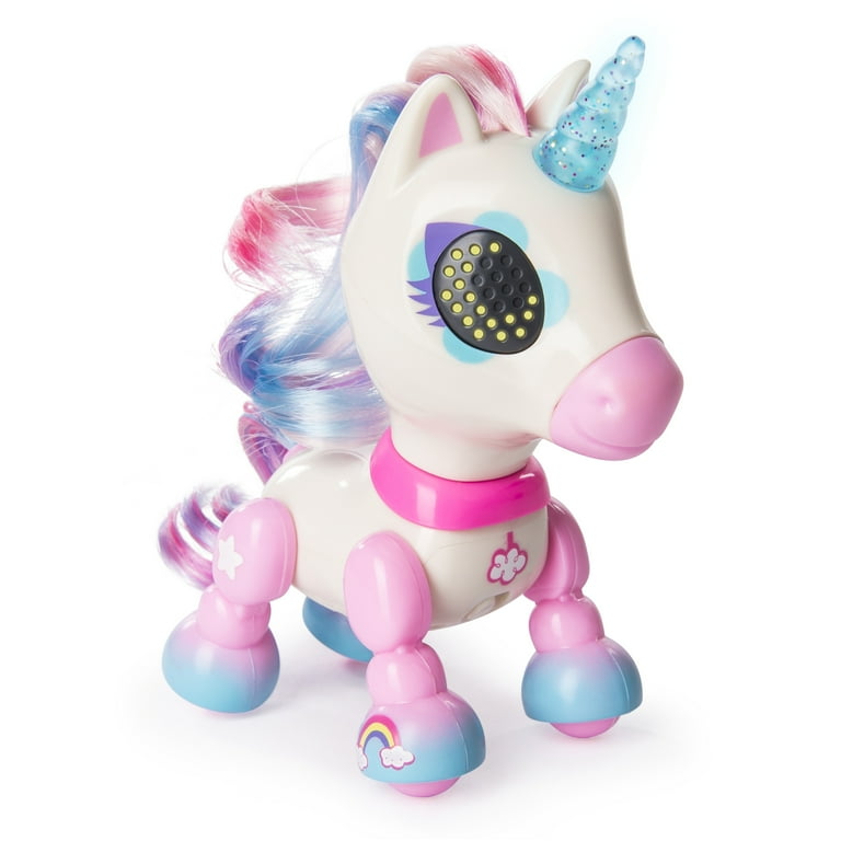 Zoomer Zupps Tiny Unicorns Dream Interactive Unicorn with Light up Horn for Ages 4 and up