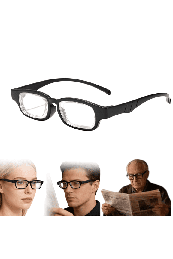 -Adjustable Eye Glasses for Women Men, Auto Focus Glasses Self Adjusting, Anti Blue Light Multi Point Eyeglasses