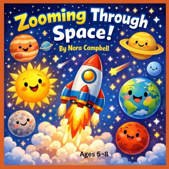 Zooming Through Space: Blast Off Into a Magical Space Adventure! perfect for ages 5-8, (Paperback)