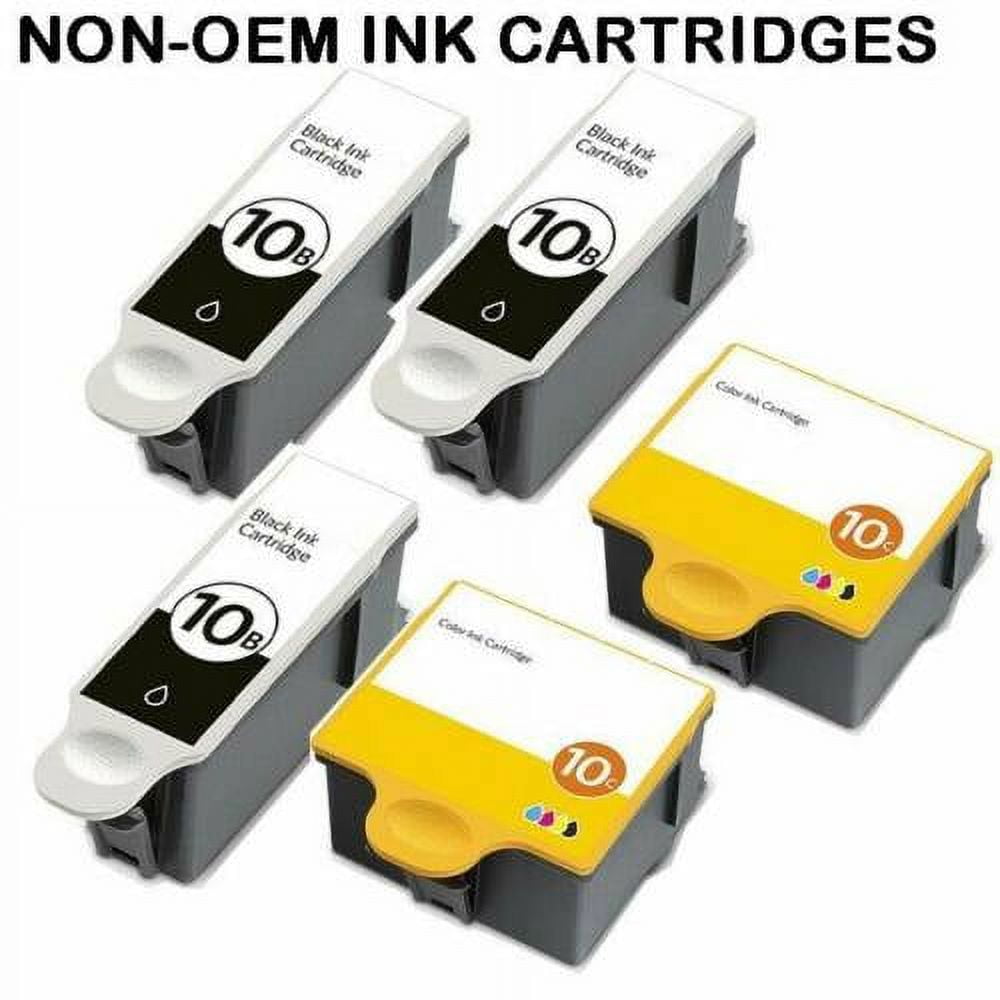 Zoomtoner 5 Pack Compatible For Kodak 10XL Ink Cartridges for ESP 3 5 7 ...