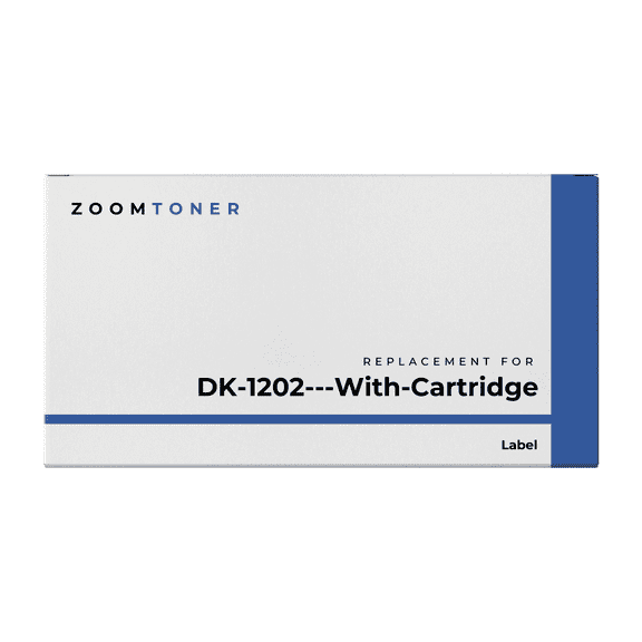Zoomtoner Compatible with Brother DK-1202 Label - Regular Yield -