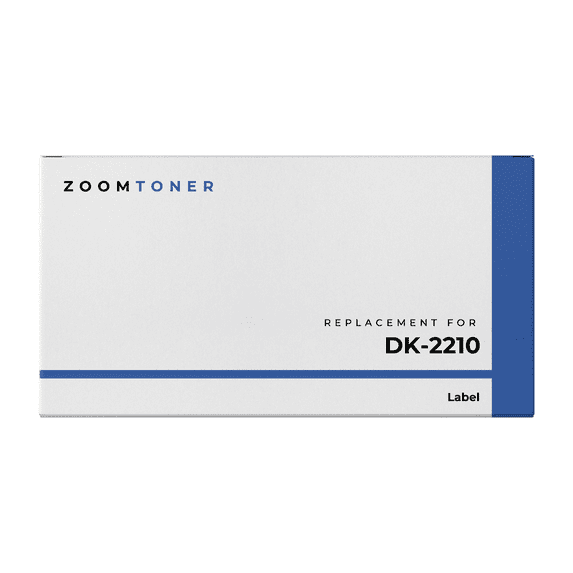 Zoomtoner Compatible with Brother DK-2210 Label - Regular Yield -