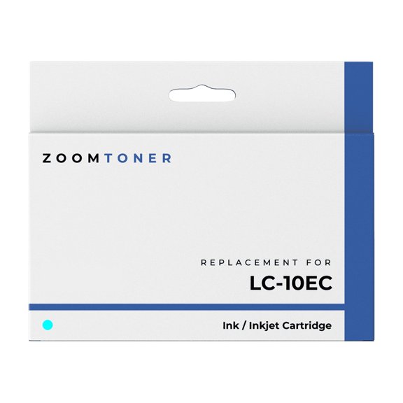 Zoomtoner Compatible with Brother LC-10EC Ink / Inkjet Cartridge - High Yield - Cyan