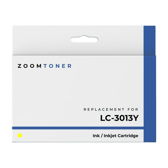 Zoomtoner Compatible with Brother LC-3013Y Ink / Inkjet Cartridge - High Yield - Yellow