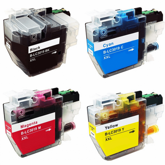 Zoomtoner Compatible with Brother LC-3019 Set Ink / Inkjet Cartridge - Extra High Yield - Black Cyan Magenta Yellow