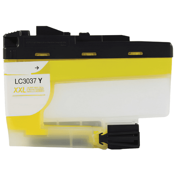 Zoomtoner Compatible with Brother LC-3037Y Ink / Inkjet Cartridge - Super High Yield - Yellow