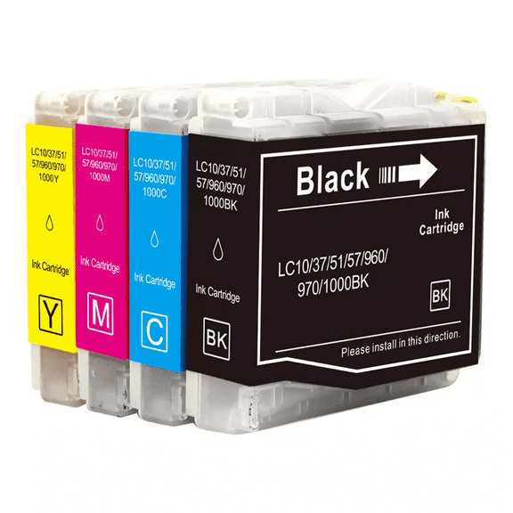 Zoomtoner Compatible with Brother LC-51 Set Ink / Inkjet Cartridge - Regular Yield - Cyan Magenta Yellow Black