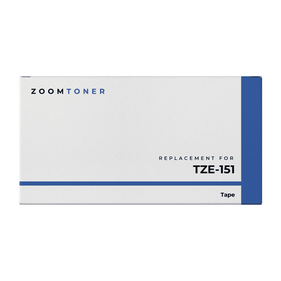 Zoomtoner Compatible with Brother TZE-151 Tape - Regular Yield -